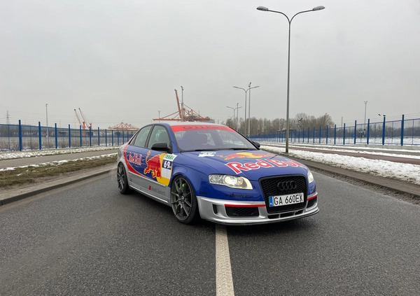 Audi A4 cena 59690 przebieg: 165997, rok produkcji 2005 z Gdynia małe 154